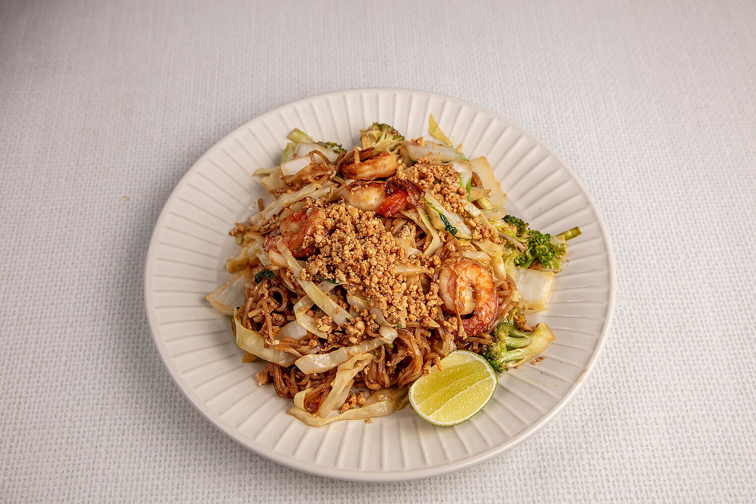 Phad thai with prawns